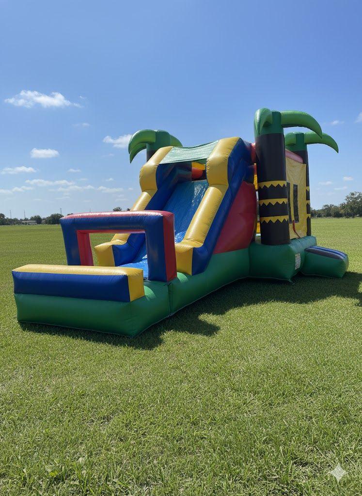15ft x 28ft Tropical Palm Tree Bounce House