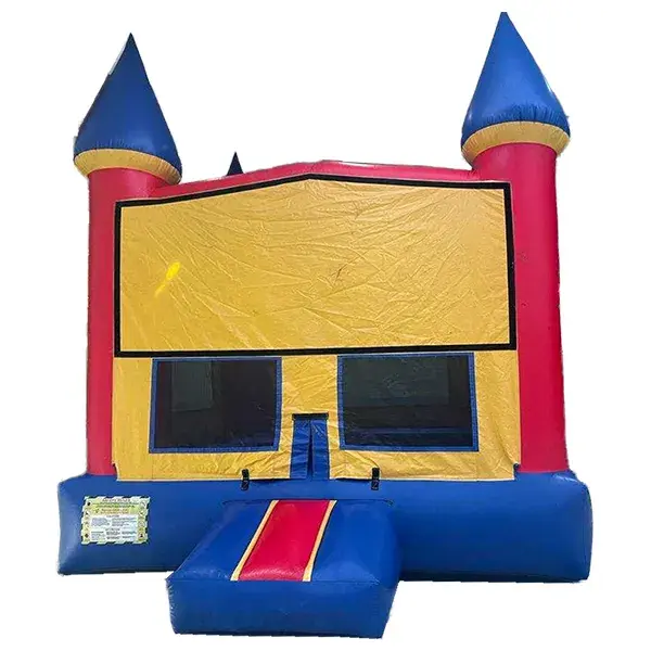 13'x13' Multicolored Castle Bounce House