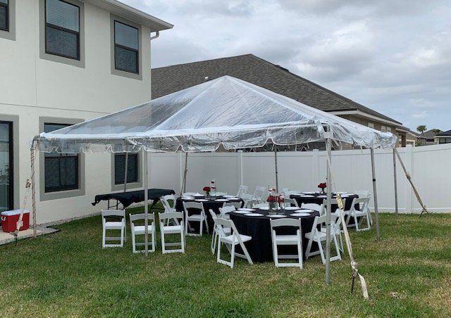 20'x20' Premium Clear Tent