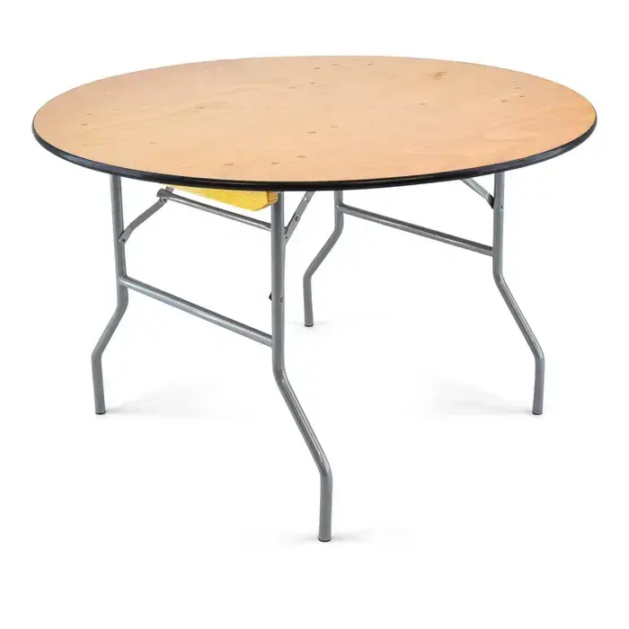 48" Wood Round Table