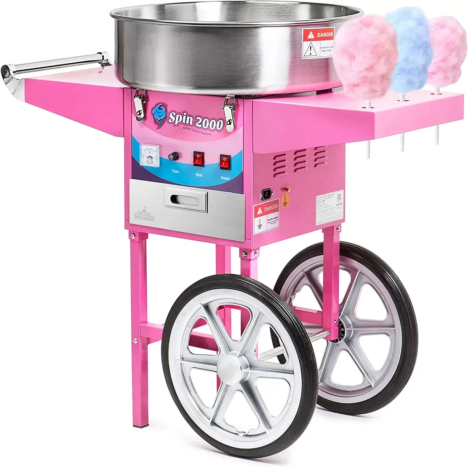 Cotton Candy Machine with Cart