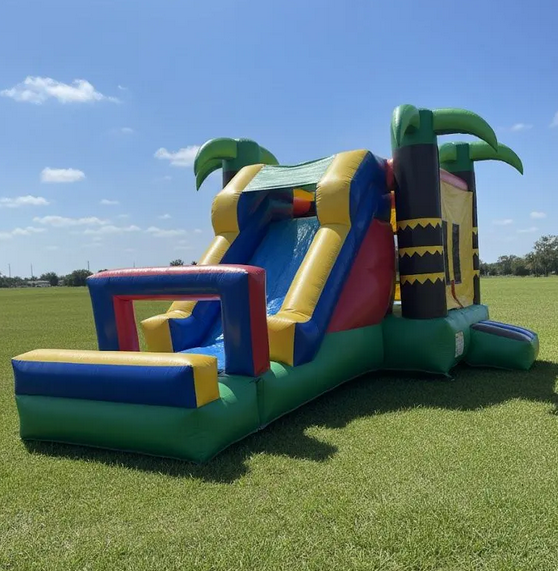 15ft x 28ft Tropical Palm Tree Bounce House